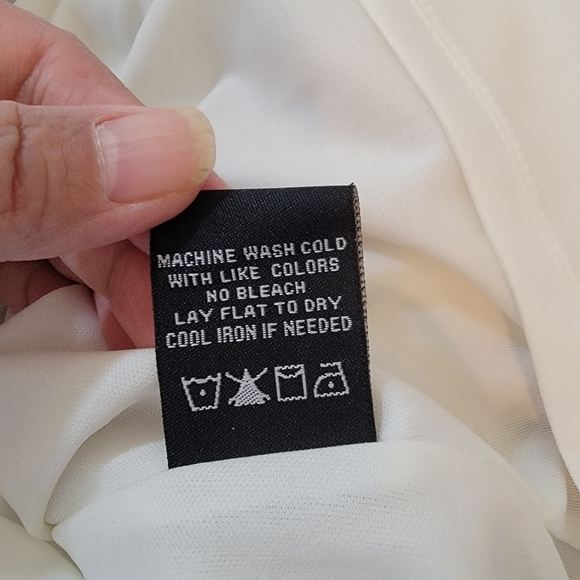 NEW JAX Watercolor Abstract Sleeveless Sheath Dress Sz 4 Full-Zip Minimalist - Picture 10 of 12